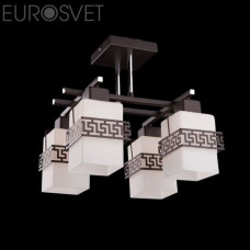 Светильник потолочный Eurosvet 2601/4 хром/венге